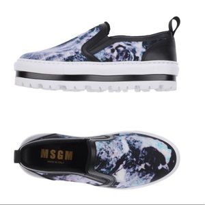 MSGN Platform Sneaker Steel Grey